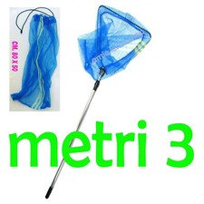 guadino pesca trota lago laghetto retino fiume carpa mare rete in nylon metri 3