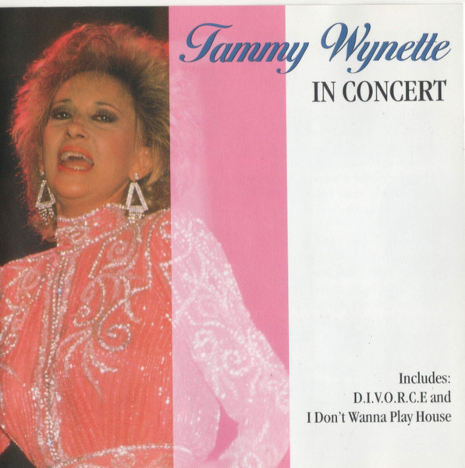 Tammy Wynette-In Concert CD POSTED 48 HOURS TRACKED