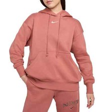 Nike Women's Canyon Pink Phoenix Fleece Oversized Hoodie DQ5860-634 Sz XL/XXL