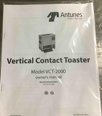 AJ Antunes Roundup Thermostat 7000619 - Replacement For CW-45764A Commercial Toasters