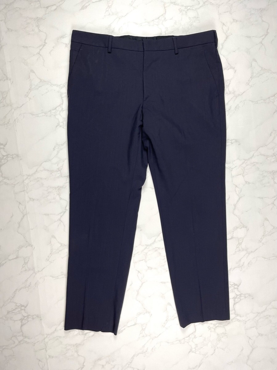 🔥[SALE]🔥 Prada Dark Navy Wool Casual Pants Sz. US36 | eBay