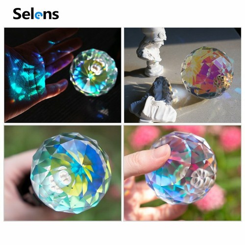Vlog Photography Prism 1/4'' Optical Crystal Magic Ball Lens Photoshoot Art - Picture 7 of 19