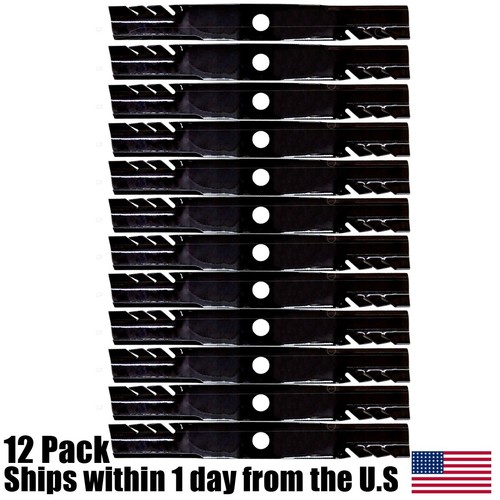 12PK Oregon Gator Blades for 60" Kubota ZD21 DZ28 ZD323 ZD326 ZD331
