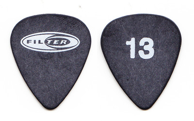 Filter Frank Cavanagh 13 Schwarzer Gitarrenplektrum - 1999 Tour