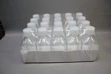 20 NALGENE 500mL Square PETG Graduated Media Storage Bottles 322020-0500