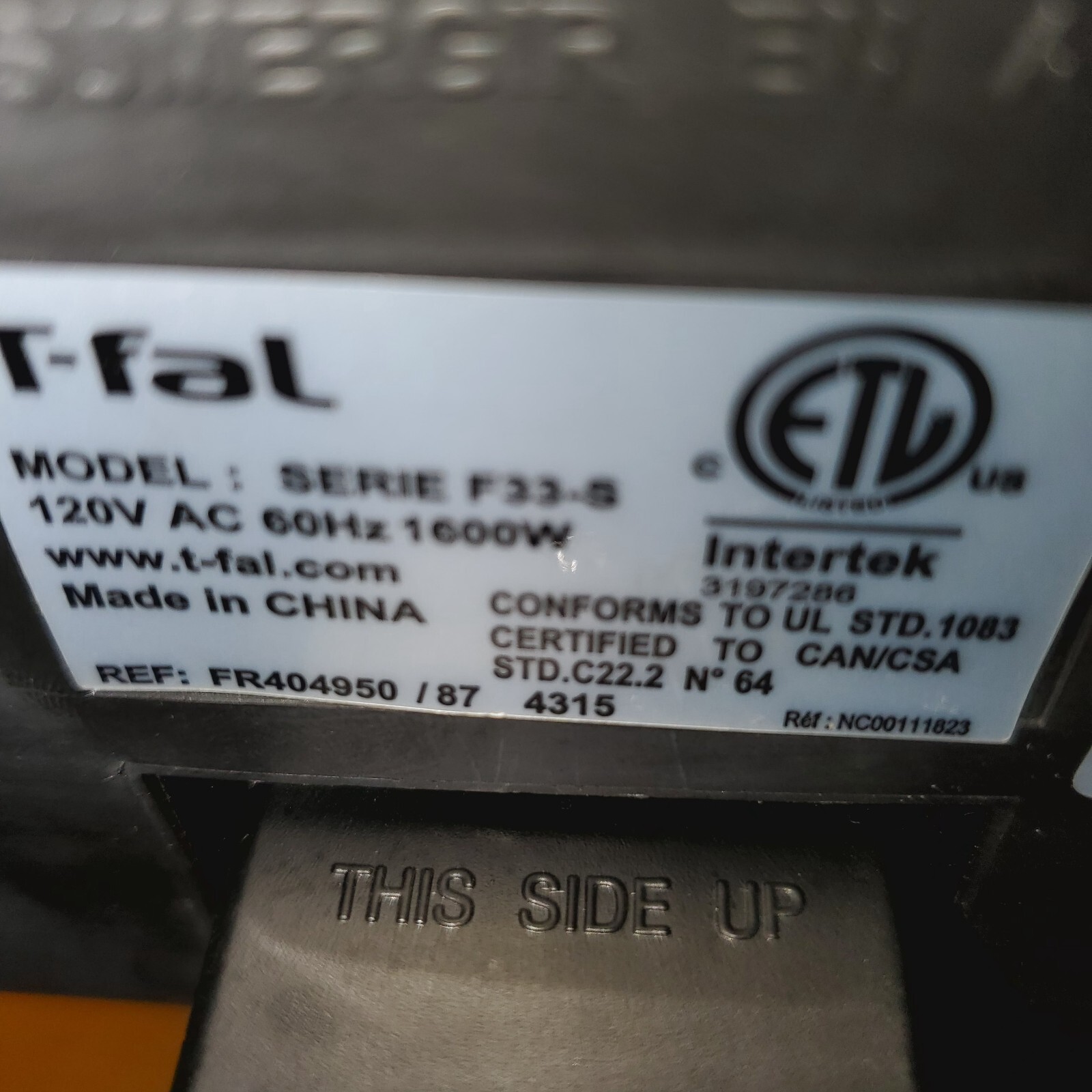 T-Fal Pro 3L EZ Clean Compact Semi-Professional Deep Fryer Stainless Steel