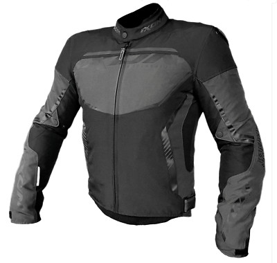 IXON Swinter Sport Motorrad Textiljacke Motorradjacke Schwarz Grau Größe 2XL
