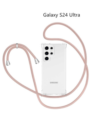 WeiCase Cover con Cordino per Honor Magic 4 Pro, Trasparente Custodia