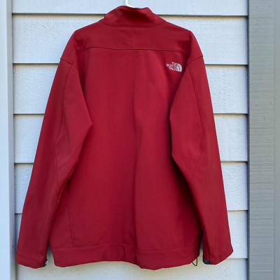 North Face Apex Softshell Men's XXL Jacket DARK RED Ski Snowboard