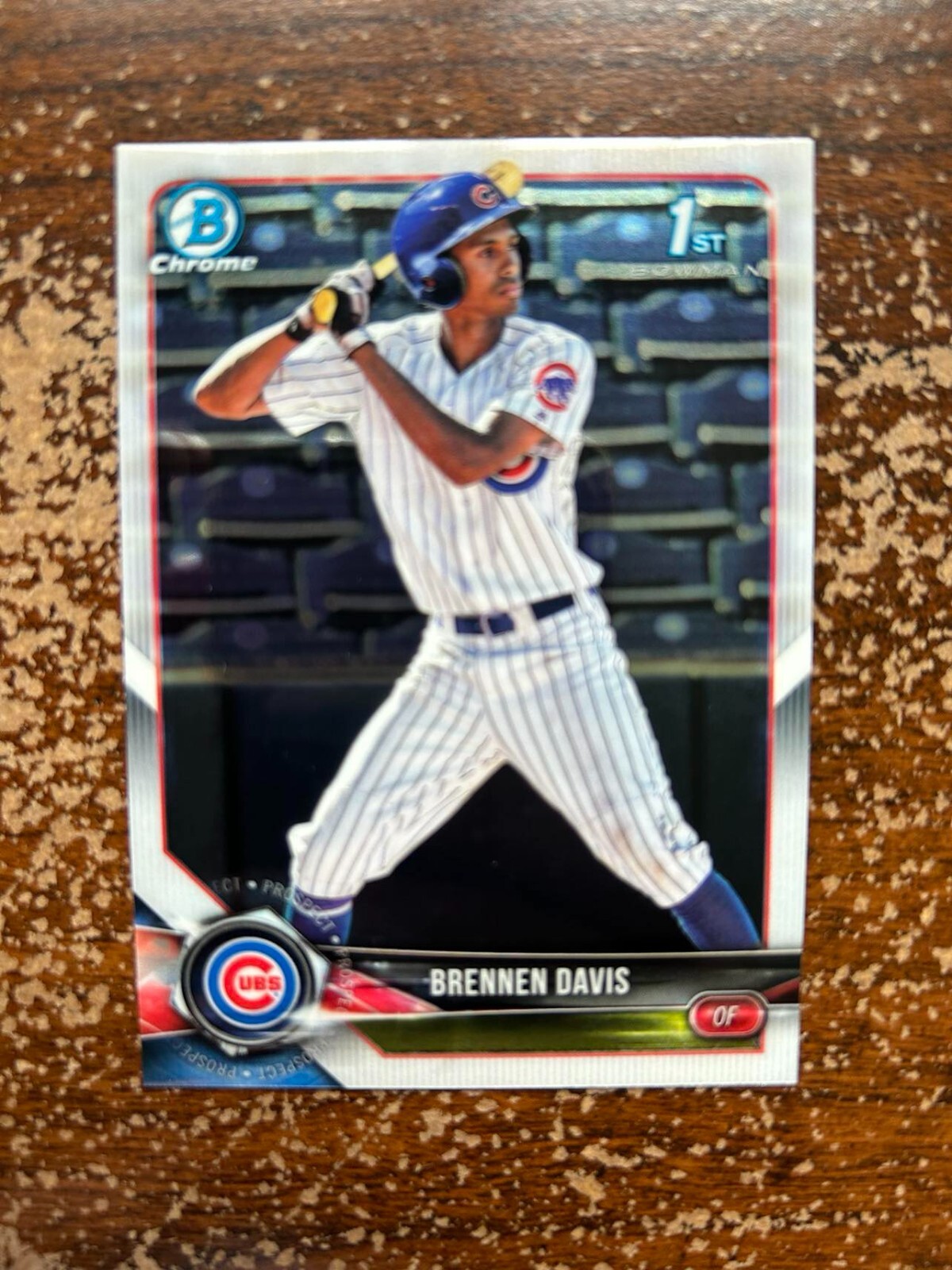 Brennen Davis, Chrome #BDC-47 - 2018 Bowman Draft