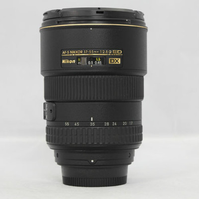Used Nikon Zoom-Nikkor 17-55mm 17-55 f/2.8 AF-S DX ED G IF Lens +