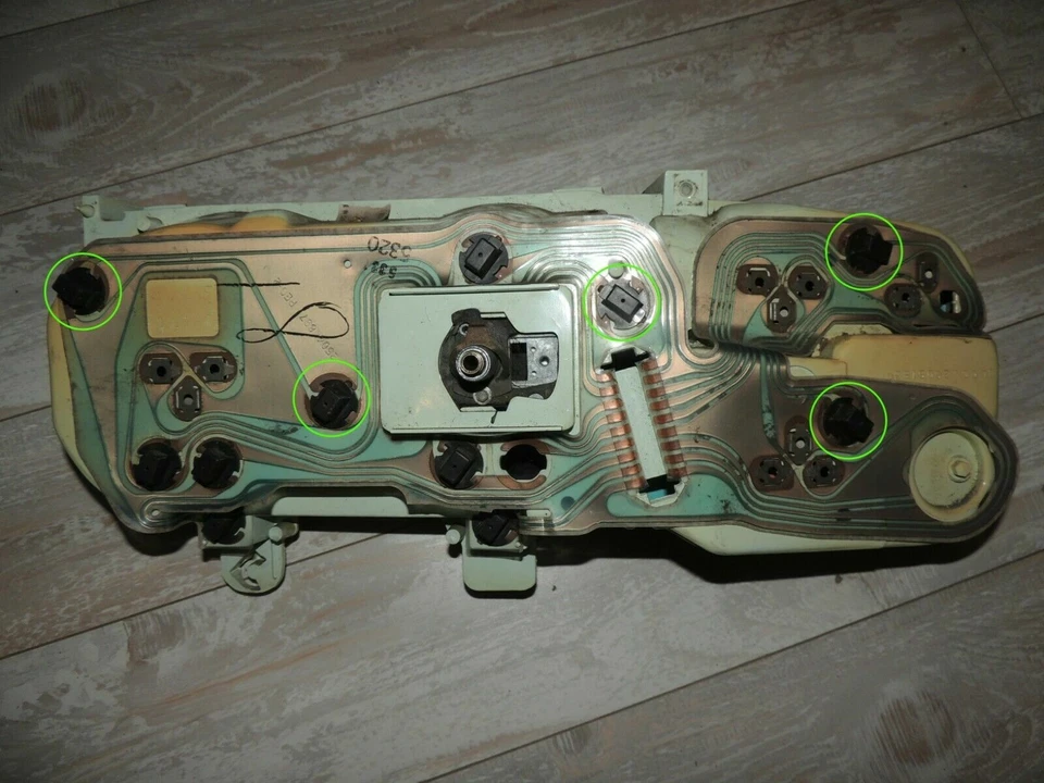 Cuadro de manómetros LED bombillas 6000K blanco para camioneta Chevy 74-86 K10 K20 K30 Foto 3 de 4