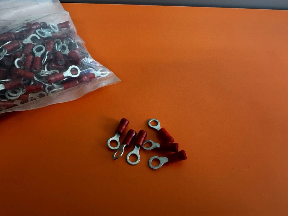 ETC Ring Terminal Insulated Red 22-18AWG 25036-103 Qty 577  - Image 2 of 4