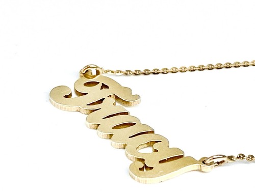 Single Nameplate Chain/Necklace | eBay