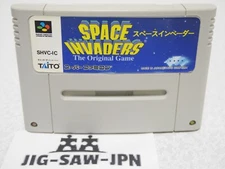 Nintendo TAITO SPACE INVADERS Super Famicom SFC SNEC Tested from Japan