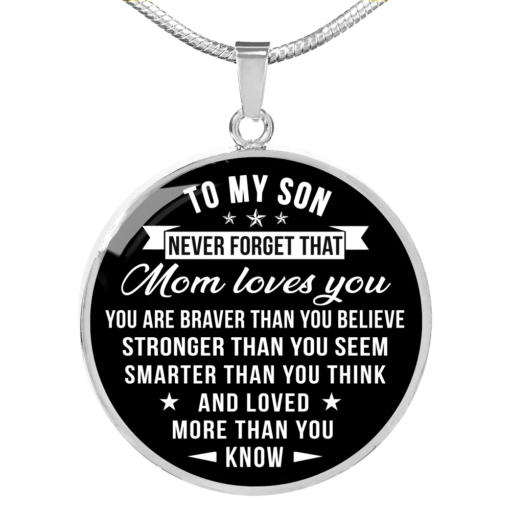 Mother son locket online