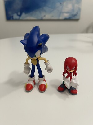 JAKKS Pacific Sonic The Hedgehog Sonic & Knuckles 4'' Action Figure