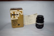 Nikon Micro Nikkor P Auto 55mm f/3.5 w/M2 Extension Camera Lens, Japan