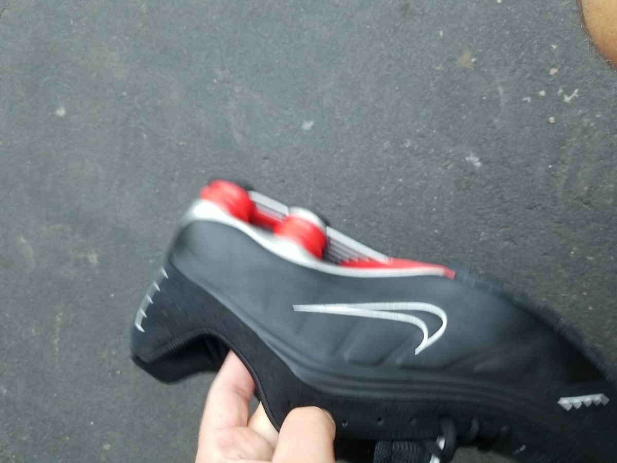 Nike Shox R4 2000 Black Comet Red Size 14 | eBay