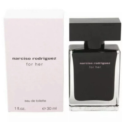 Narciso Rodriguez for Her Eau de Toilette Spray 1.0oz / 30ml Sealed & New In Box