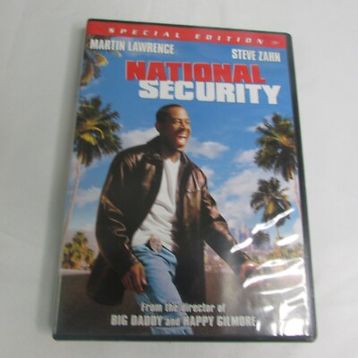 National Security DVD Movie Martin Lawrence Steve Zahn 43396078208