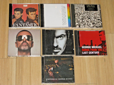 George Michael Wham 7 CD Album Collection Fantastic Listen Without MTV Unplugged