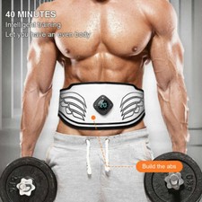 EMS Abdominal ABS Fit Muscle Stimulater Training Gear Fitness Workout Belt USA