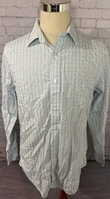 Banana Republic Shirt Size Large Plaid Slim Fit Button Up