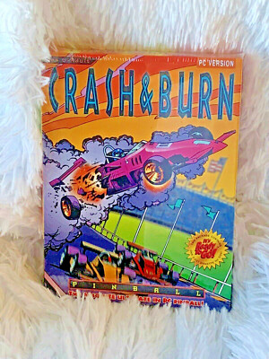 Crash & Burn Pinball CD-ROM Computer PC Game NOS New
