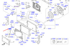 Conjunto de tubo/tubo sistema de refrigeración del motor KIA NIRO MK1 97761G5290 NUEVO GENUINO
