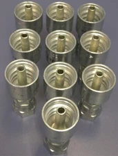 Lot of 10 Parker 1JC43-4-4 Permanent Female Seal-Lok Swivel Straight