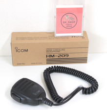 Icom HM-209 Microfono Manuale Cancellazione del Rumore per ID-5100D ID880 IC-2730 NUOVO