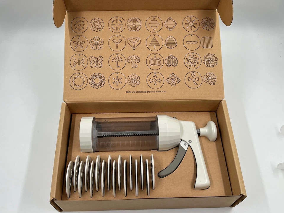 Pampered Chef - Cookie Press, Used but Complete In Original Box, Item #1525 - Image 3 of 3