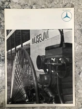 Daimler - Benz Museum Guide Booklet, Unfolds To Show All Models Based In Museum