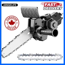 6 Inch Cordless Mini Chainsaw Electric Powered Hand-Held Chain Saw Head - Kit