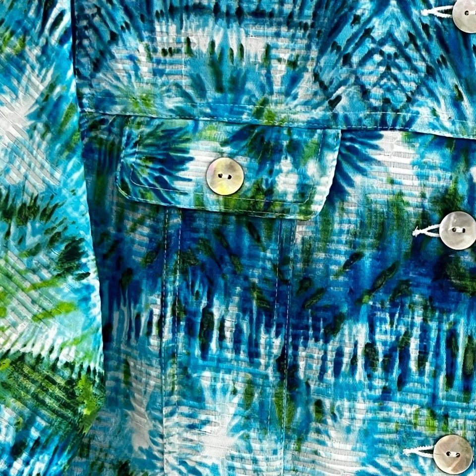 Alfred Dunner синий зеленый куртка размер 10 кнопка передние карманы - Изображение 4 из 4