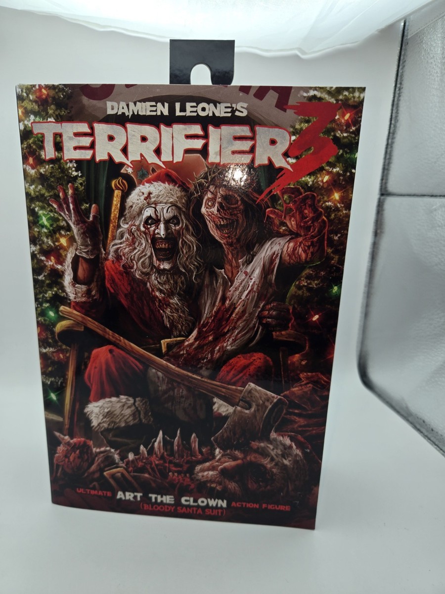 NECA Terrifier 3 Ultimate Art The Clown Bloody Santa Suit | eBay