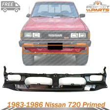 New Front Lower Valance Primed Plastic For 1983-1986 Nissan 720 Primed