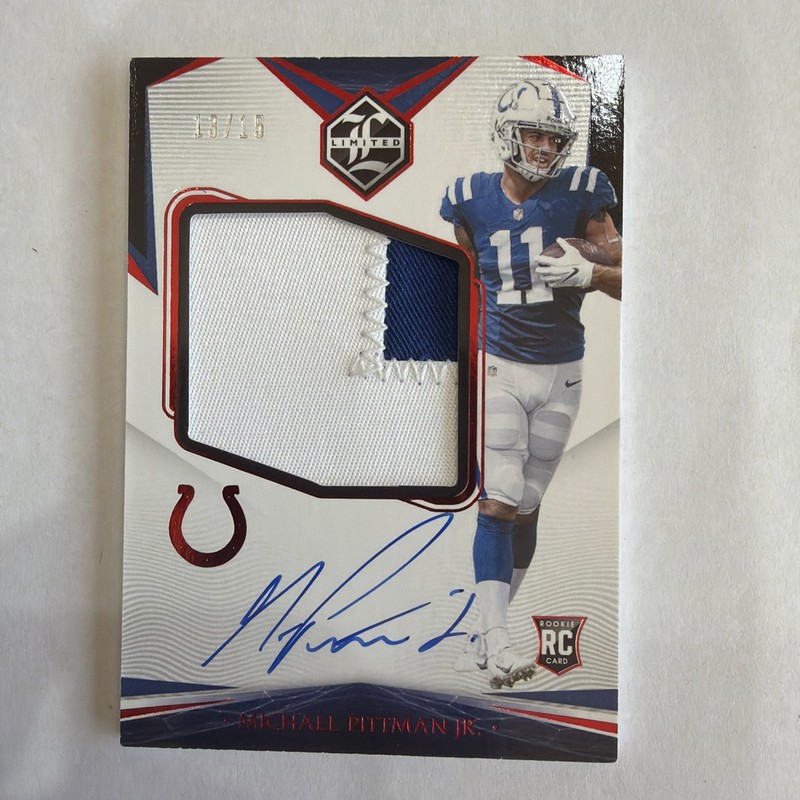 2020 Panini Limited - Rookie Patch Auto Variations Ruby Spotlight #164 13/15 RC