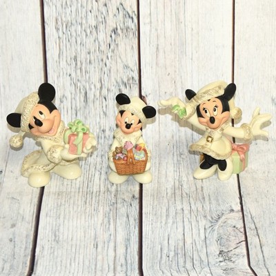 Disney Lenox Christmas w/ Mickey Merry Christmas Mickey Minnies Christmas Wish