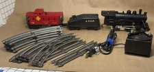 Lionel O/O27 Gauge Train Engine #8300 Tender Caboose - 10 tracks - Power Supply 