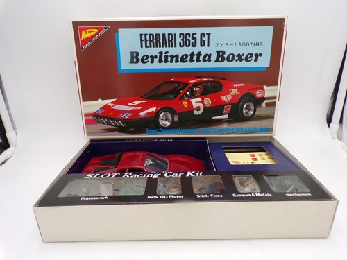 Vintage 1970's Nichimo Japan 1/24 scale Ferrari 365 GT Boxer NOS w/Mabuchi Motor