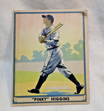 Vintage Play Ball Baseball Card  #35 Michael Frankling Higgins pinky - used