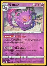 Gengar 085/202 Swsh01: Spada e Scudo Reverse Holo Carta Pokemon NM