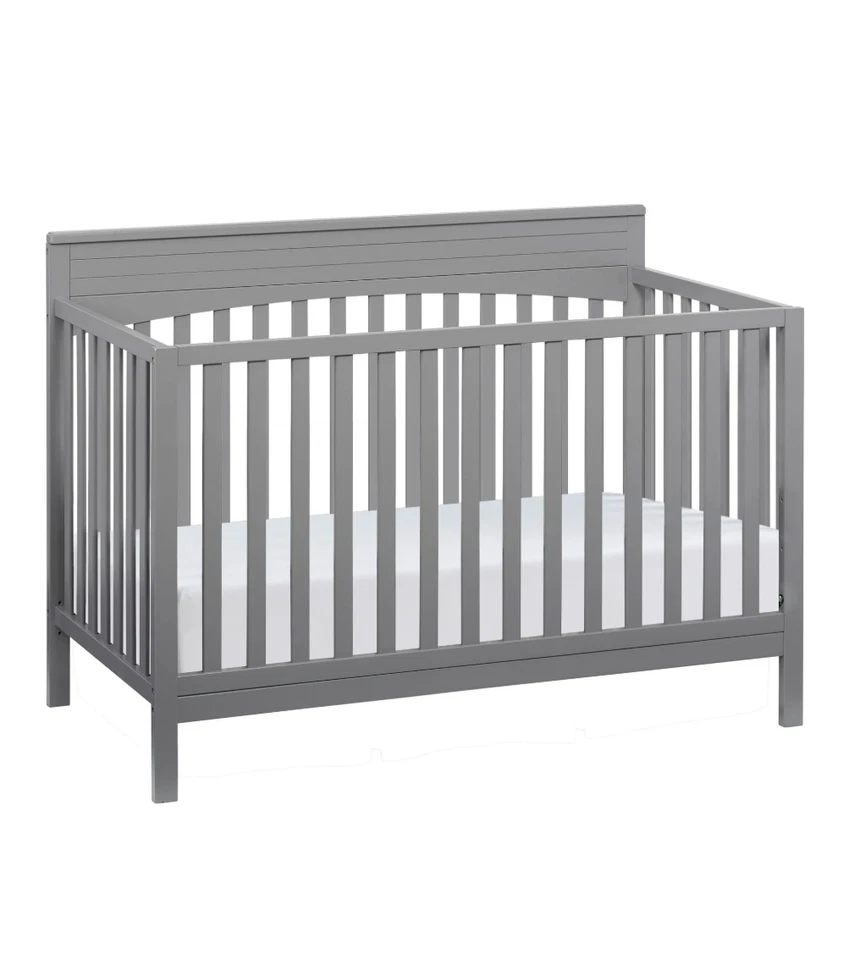 Berço Cunas Para Bebes Conversível Cama Para Niños Marco Madeira Cinza NOVO - Imagem 3 de 4