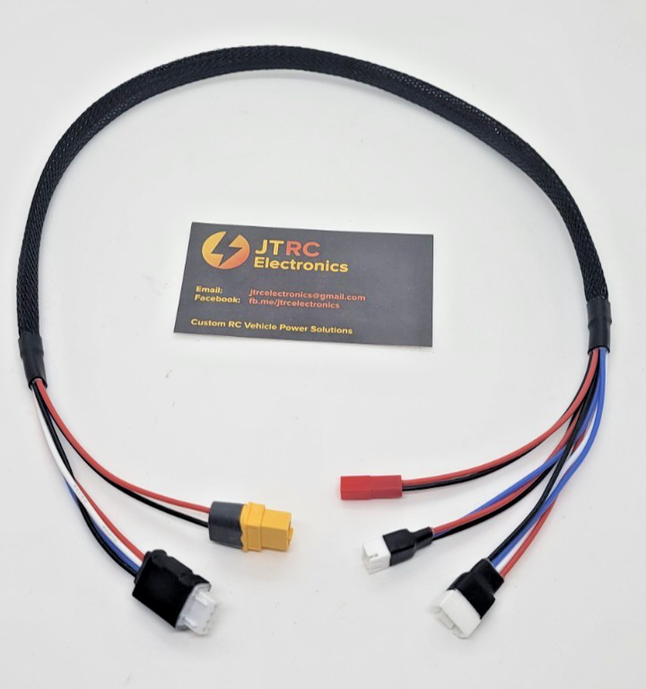 Apex 18 Lipo 2s/3s Balance XT60 Charge Lead 24&rdquo; JST Red (RER31100) (RER42141)
