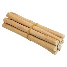 8 Pcs / 20cm Wood Log Sticks, Drift Wood for Crafts, Wood Color