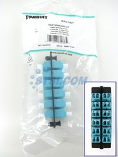 Panduit FAP12WAQDLCZ Fiber Panel w/12 LC OM3/OM4 Duplex Adapters GENUINE STSI