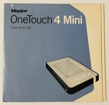Maxtor OneTouch 4 Mini SafetyDrill Recovery CD 2007 Disc Only, Drivers/Utilities