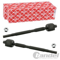 2X febi bilstein Axialgelenke Spurstangen Passend FüR Daihatsu Sirion | 27968
